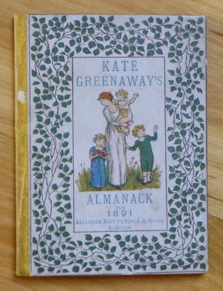 Item #10062 ALMANACK FOR 1891. Kate Greenaway