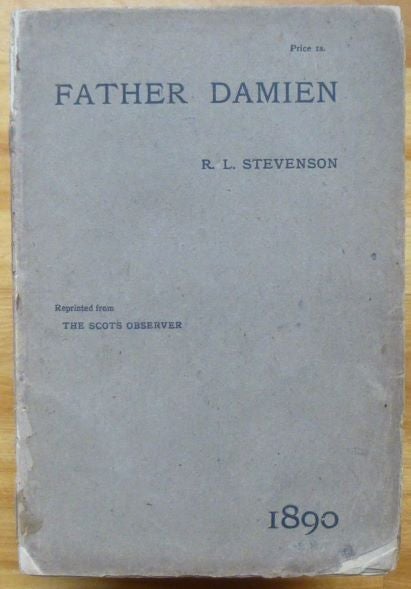 Item #11958 FATHER DAMIEN. Robert Louis Stevenson.