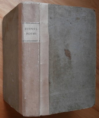 Item #13500 POEMS, Chiefly in the Scottish Dialect. The Third Edition. Robert Burns