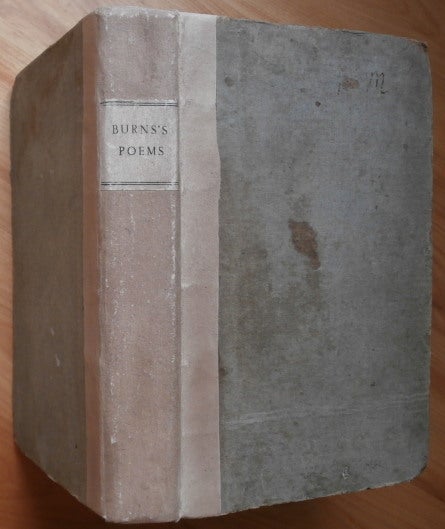 Item #13500 POEMS, Chiefly in the Scottish Dialect. The Third Edition. Robert Burns.