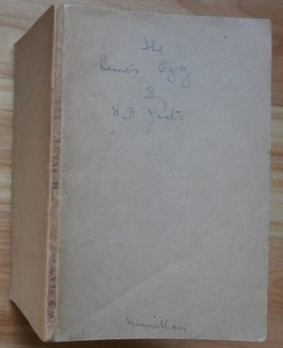 Item #13595 THE HERNE'S EGG. A Stage Play. [publisher's proof copy]. W. B. Yeats