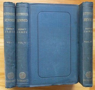 Item #13947 STORIES REVIVED. In Three Volumes. Henry James