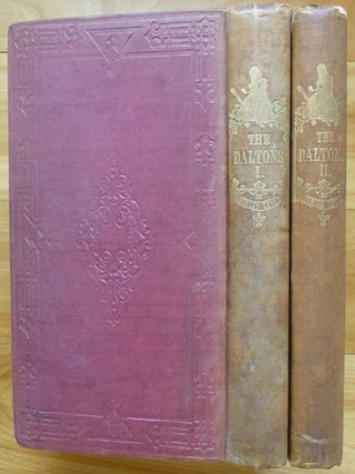 Item #14264 THE DALTONS. Or Three Roads in Life. In Two Volumes. Charles Lever