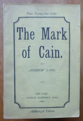 THE MARK OF CAIN.