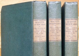 Item #14716 QUENTIN DURWARD. In Three Volumes. Walter Scott