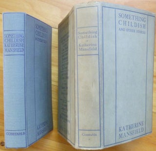Item #14754 SOMETHING CHILDISH and Other Stories. Katherine Mansfield