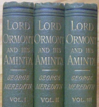 LORD ORMONT AND HIS AMINTA: A Novel. In Three Volumes.