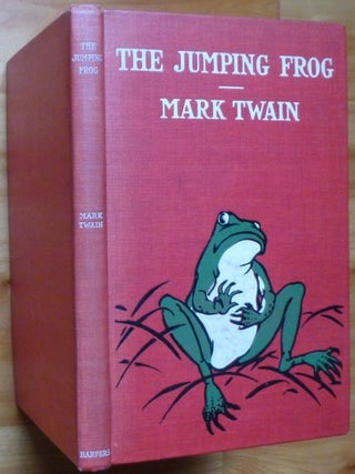 Item #14824 THE JUMPING FROG. Mark Twain