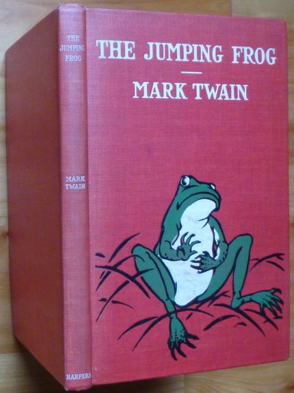 Item #14824 THE JUMPING FROG. Mark Twain.