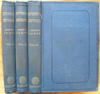 Item #14894 STORIES REVIVED. In Three Volumes. Henry James