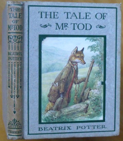 Item #15060 THE TALE OF MR. TOD. Beatrix Potter.