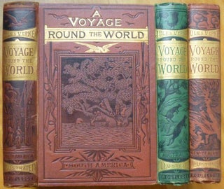 Item #15091 A Voyage Round the World. [In Three Volumes:] SOUTH AMERICA | AUSTRALIA | NEW...