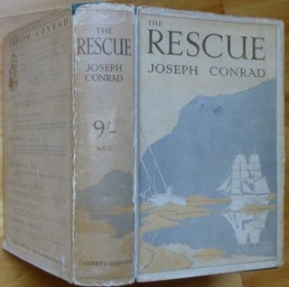 Item #15097 THE RESCUE. A Romance of the Shallows. Joseph Conrad