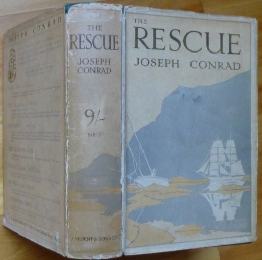 Item #15097 THE RESCUE. A Romance of the Shallows. Joseph Conrad.