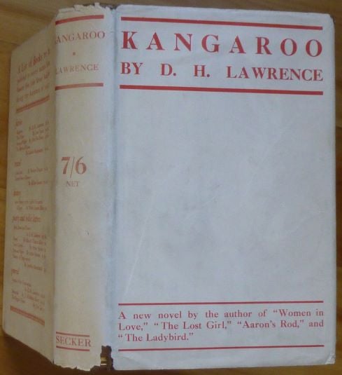 Item #15132 KANGAROO. D. H. Lawrence.
