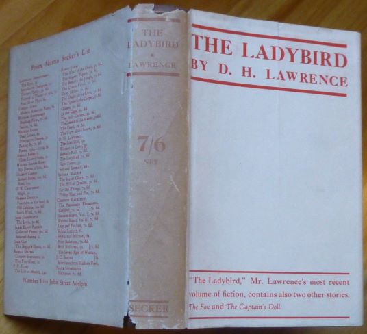 Item #15134 THE LADYBIRD | The Fox : The Captain's Doll. D. H. Lawrence.