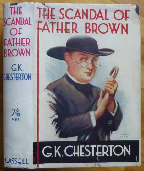 Item #15190 THE SCANDAL OF FATHER BROWN. G. K. Chesterton.