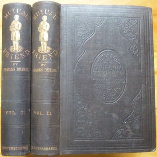 Item #15210 OUR MUTUAL FRIEND. In Two Volumes. With Forty-One Illustrations from Designs by...