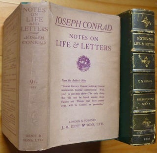 NOTES ON LIFE & LETTERS [inscribed by Conrad].