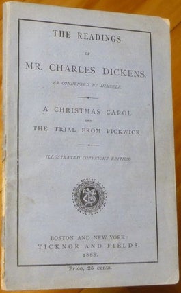 A CHRISTMAS CAROL and BARDELL AND PICKWICK.