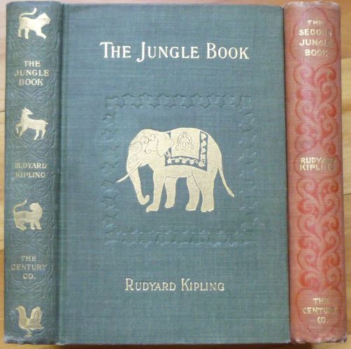 Item #15238 THE JUNGLE BOOK / THE SECOND JUNGLE BOOK. Rudyard Kipling.