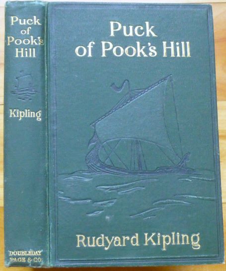 Item #15240 PUCK OF POOK'S HILL. Illustrated by Arthur Rackham, A.R.W.S. Rudyard Kipling.