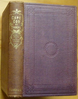 Item #15259 CAPE COD. Henry Thoreau, avid