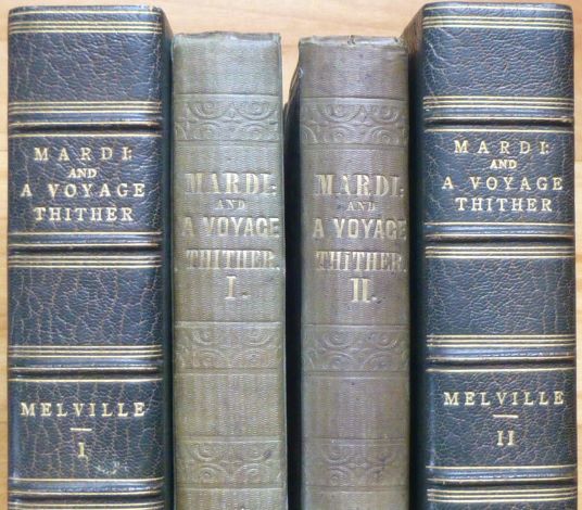 Item #15261 MARDI: and A Voyage Thither. In Two Volumes. Herman Melville.