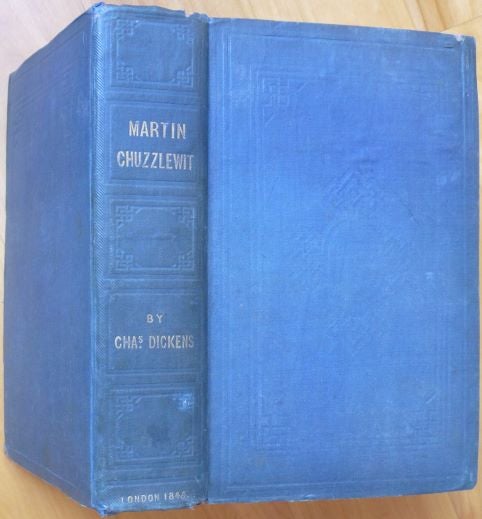 Item #15323 The Life and Adventures of MARTIN CHUZZLEWIT. Charles Dickens.