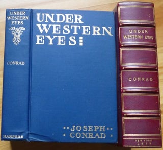 Item #15377 UNDER WESTERN EYES. A Novel. Joseph Conrad