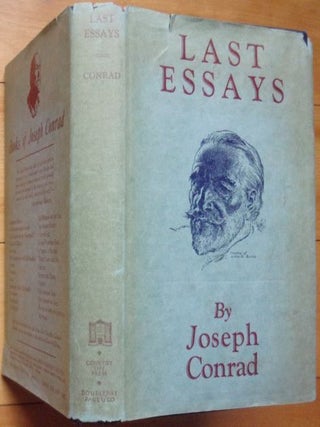 Item #15454 LAST ESSAYS. Joseph Conrad