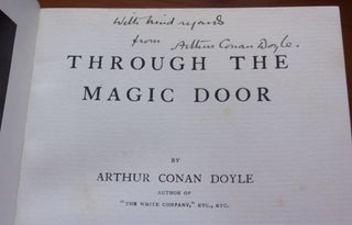 Item #15467 THROUGH THE MAGIC DOOR [signed]. A. Conan Doyle