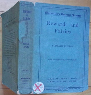Item #15482 REWARDS AND FAIRIES [colonial copy]. Rudyard Kipling