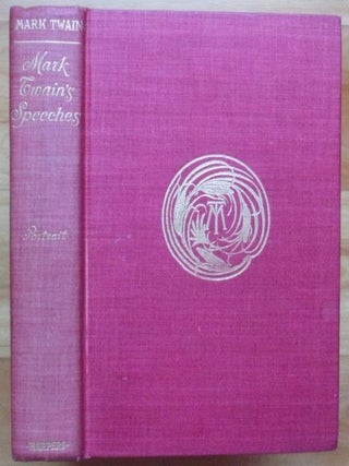 Item #15556 MARK TWAIN'S SPEECHES. Mark Twain