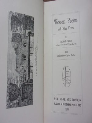 WESSEX POEMS and Other Verses.