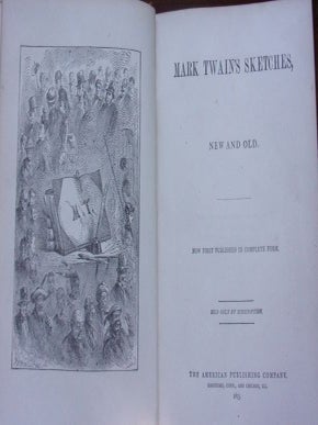 MARK TWAIN'S SKETCHES, New and Old.