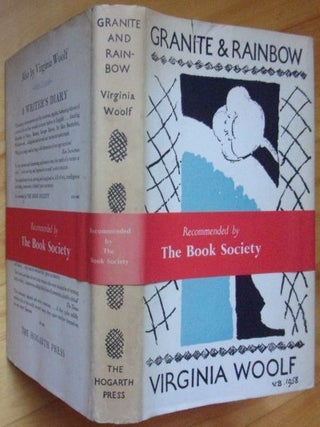 Item #15749 GRANITE AND RAINBOW: Essays. Virginia Woolf
