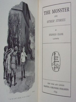 THE MONSTER and Other Stories. Illustrated.