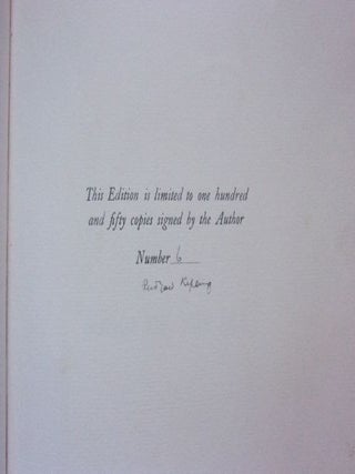 SONGS OF THE SEA from Rudyard Kipling's Verse.